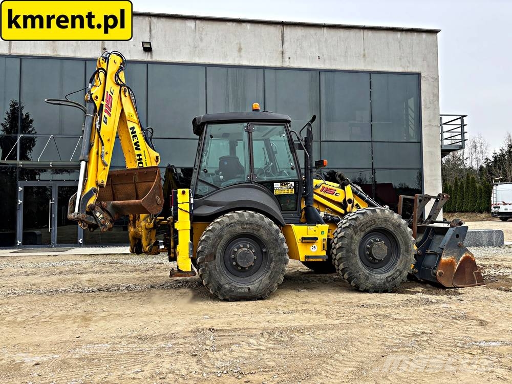 New Holland B 115 C KOPARKO-ŁADOWARKA 2017r. MTH: 3610 | jcb 3 Backhoe loaders