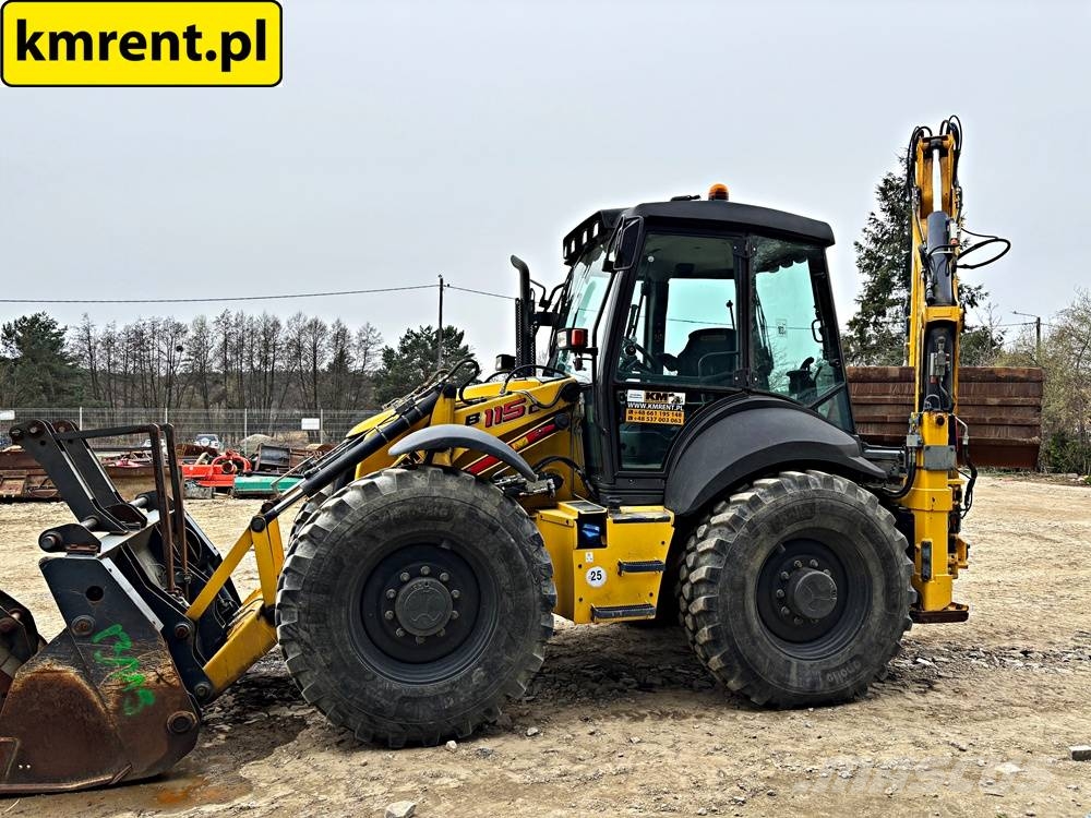 New Holland B 115 C KOPARKO-ŁADOWARKA 2017r. MTH: 3610 | jcb 3 Backhoe loaders