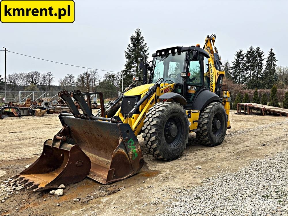 New Holland B 115 C KOPARKO-ŁADOWARKA 2017r. MTH: 3610 | jcb 3 Backhoe loaders