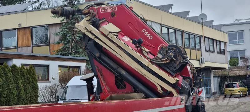 Mercedes-Benz AK 8X8 FASSI 660 EINZELBER SEILWINDE 全路面起重機/吊車