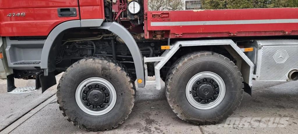 Mercedes-Benz AK 8X8 FASSI 660 EINZELBER SEILWINDE Rabljene dizalice za težak teren