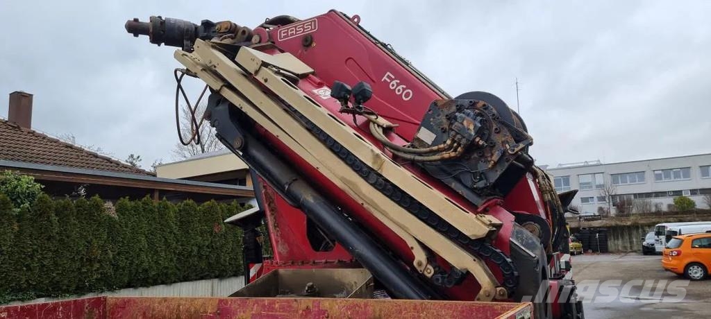 Mercedes-Benz AK 8X8 FASSI 660 EINZELBER SEILWINDE 全路面起重機/吊車