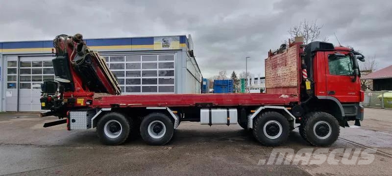 Mercedes-Benz AK 8X8 FASSI 660 EINZELBER SEILWINDE 全路面起重機/吊車