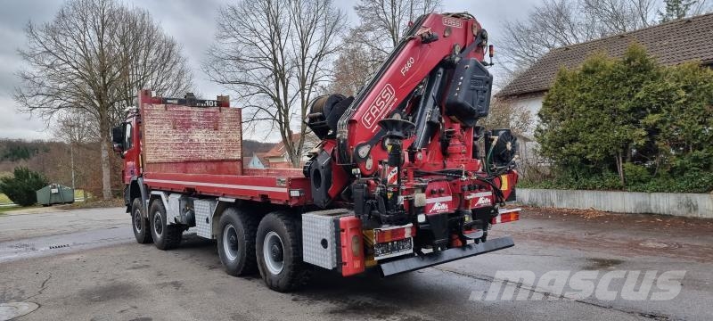 Mercedes-Benz AK 8X8 FASSI 660 EINZELBER SEILWINDE 全路面起重機/吊車