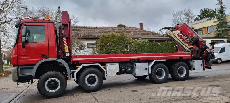 Mercedes-Benz AK 8X8 FASSI 660 EINZELBER SEILWINDE 全路面起重機/吊車