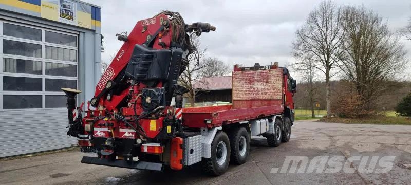 Mercedes-Benz AK 8X8 FASSI 660 EINZELBER SEILWINDE 全路面起重機/吊車
