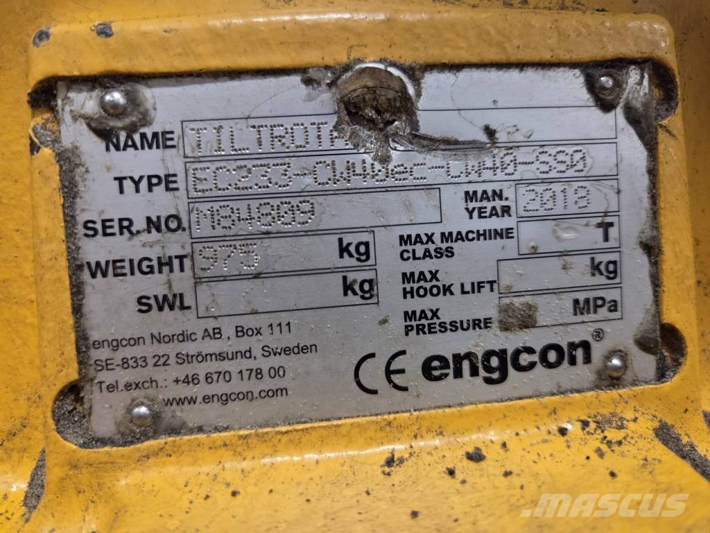 Engcon EC233 دوارات