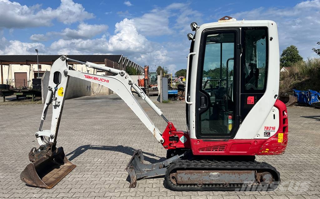 Takeuchi TB 216 Mini excavators < 7t (Mini diggers)