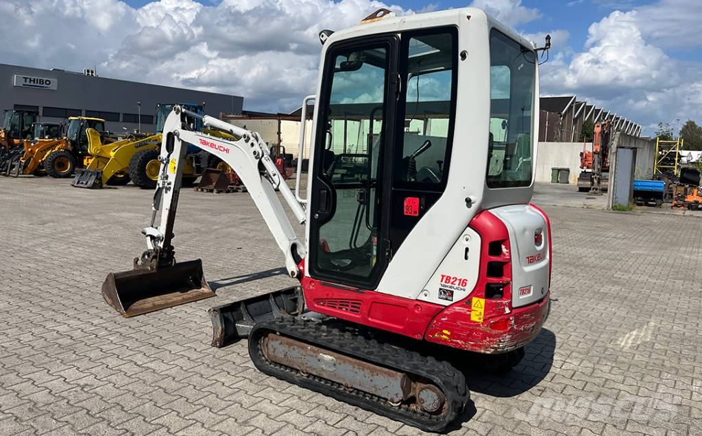 Takeuchi TB 216 Mini excavators < 7t (Mini diggers)