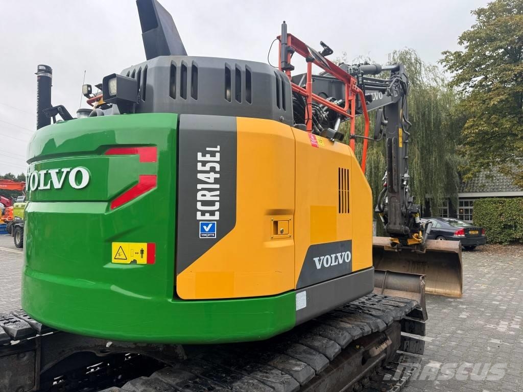 Volvo ECR145E L ECR145EL ENGCON DC2 GRIPPER Kāpurķēžu ekskavatori