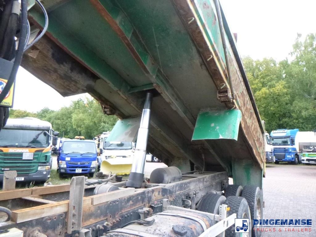 MAN TGS 35.400 8X4 RHD tipper + Palfinger Epsilon M125 Grues tout terrain