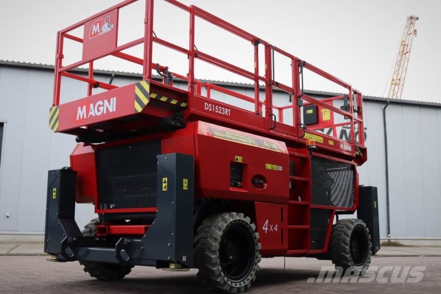 Magni DS1523RT Diesel, 4x4 Rough Terrain, 15m Working He Škaraste platforme