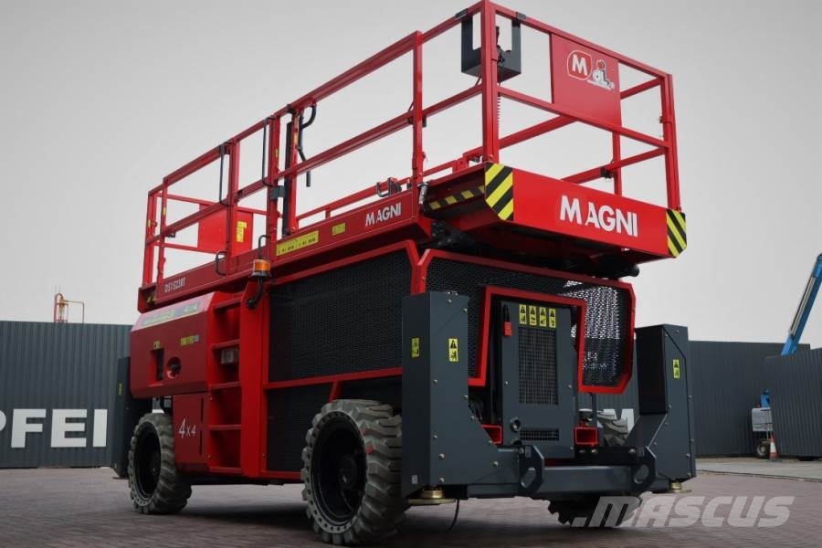 Magni DS1523RT Diesel, 4x4 Rough Terrain, 15m Working He Škaraste platforme