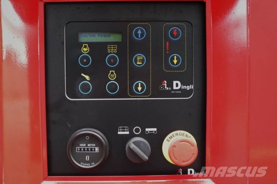Magni DS1523RT Diesel, 4x4 Rough Terrain, 15m Working He Škaraste platforme