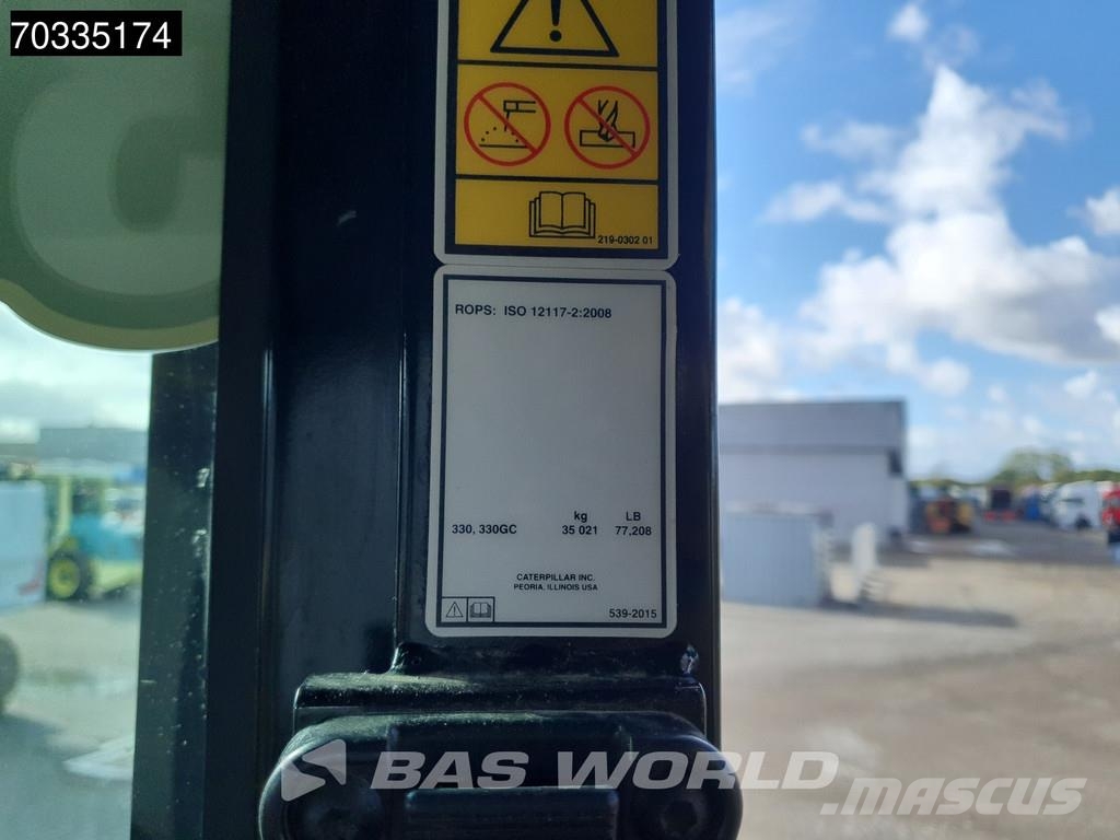 CAT 330 07B Leica GPS Bageri gusjeničari