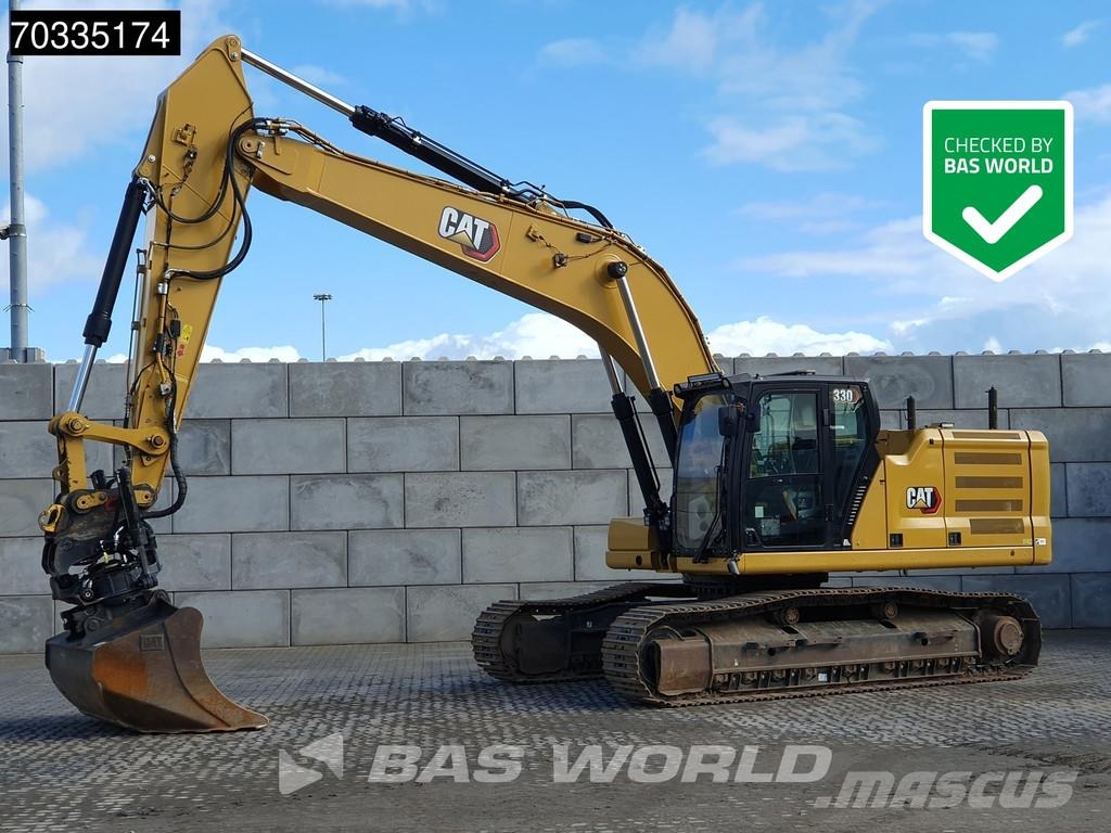 CAT 330 07B Leica GPS Bageri gusjeničari