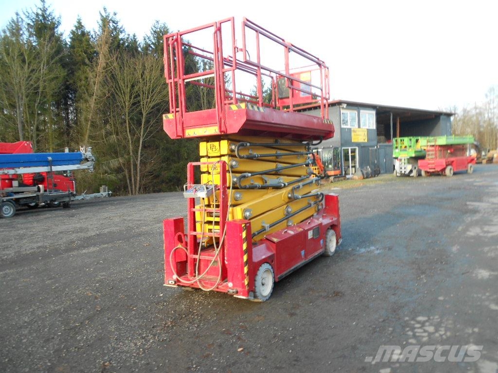 PB Lift PBS171-12ES Schmal mit Stützen シザースリフト