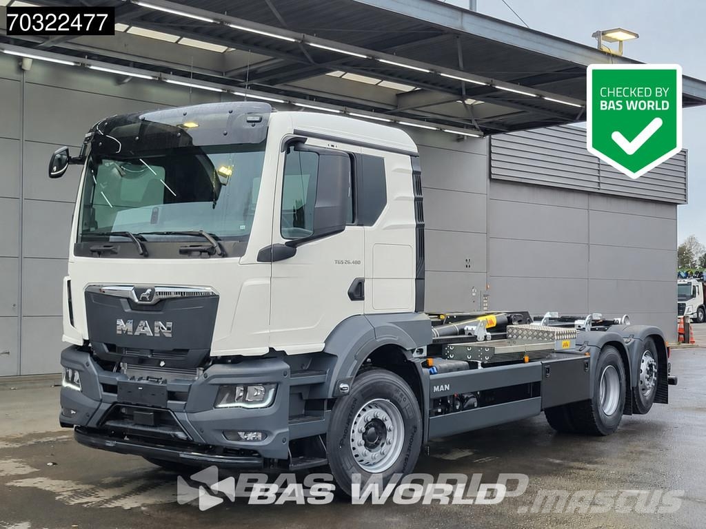 MAN TGS 26.480 6X2 NEW! HYVA 26-60 S containersystem L Konksliftveokid