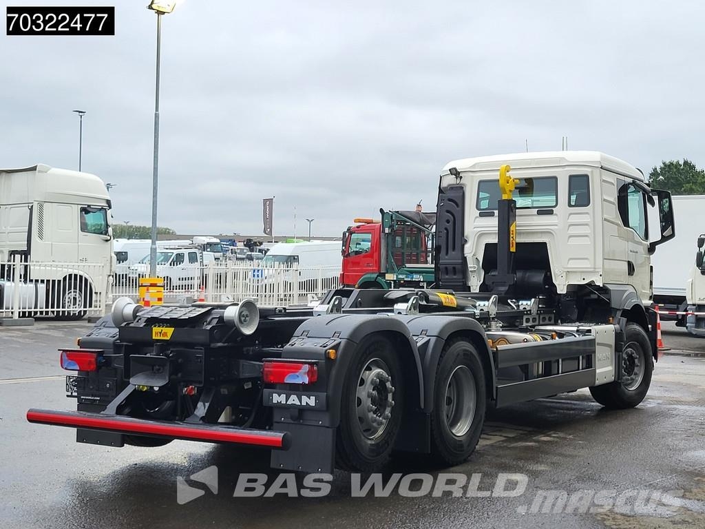 MAN TGS 26.480 6X2 NEW! HYVA 26-60 S containersystem L Konksliftveokid
