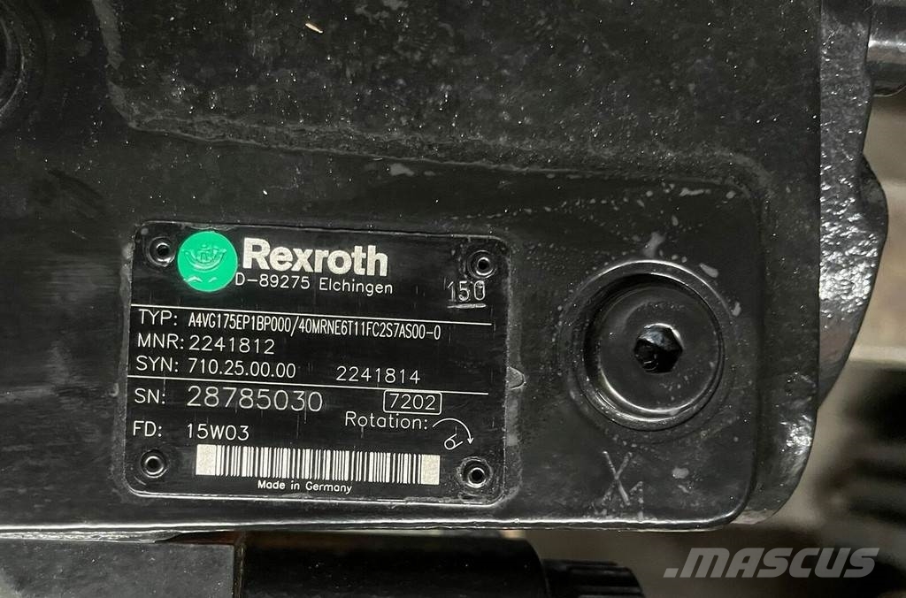 Rexroth A4VG175 EP1BP000 Hidráulica