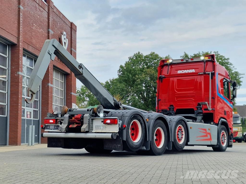 Scania R500 NGS 8x4*4 - JOAB Hooklift - Retarder - Full a Camion con gancio di sollevamento
