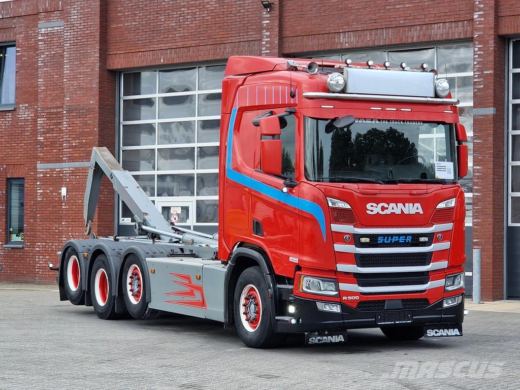Scania R500 NGS 8x4*4 - JOAB Hooklift - Retarder - Full a Camion con gancio di sollevamento