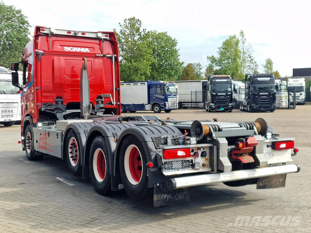Scania R500 NGS 8x4*4 - JOAB Hooklift - Retarder - Full a Camion con gancio di sollevamento