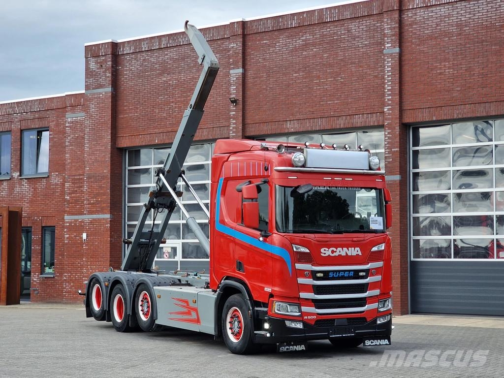 Scania R500 NGS 8x4*4 - JOAB Hooklift - Retarder - Full a Camion con gancio di sollevamento