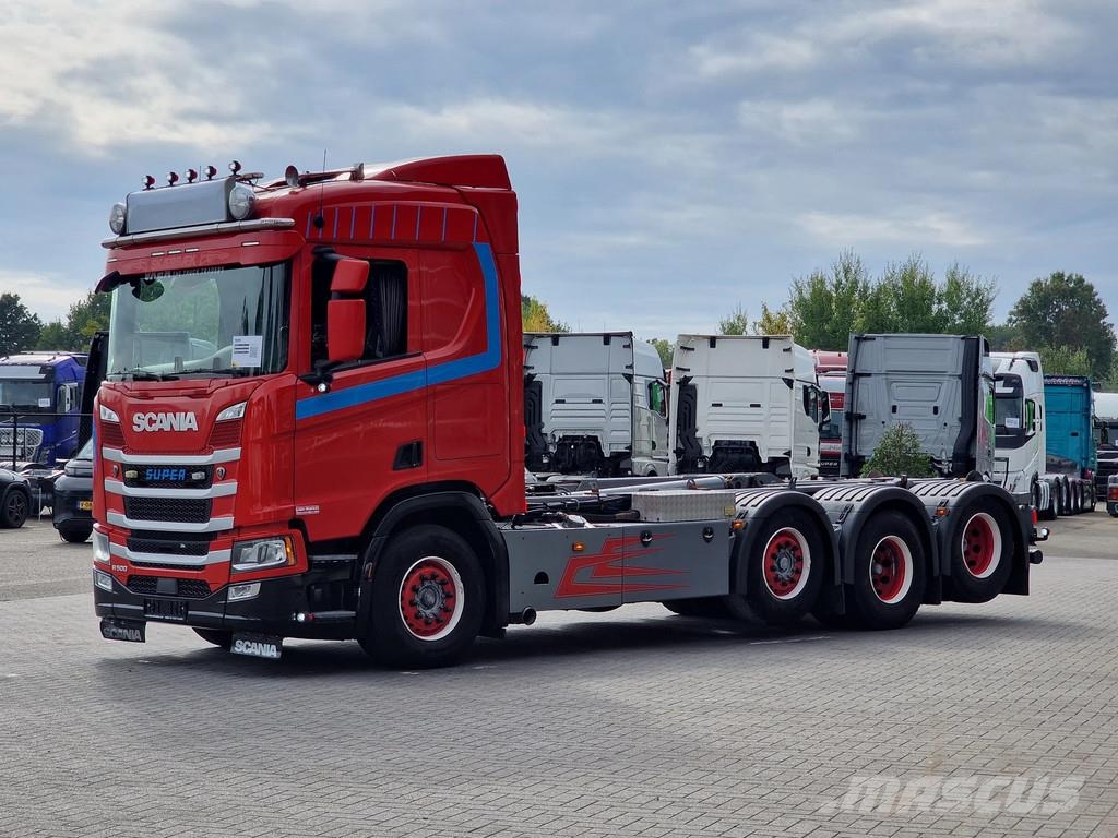 Scania R500 NGS 8x4*4 - JOAB Hooklift - Retarder - Full a Camion con gancio di sollevamento