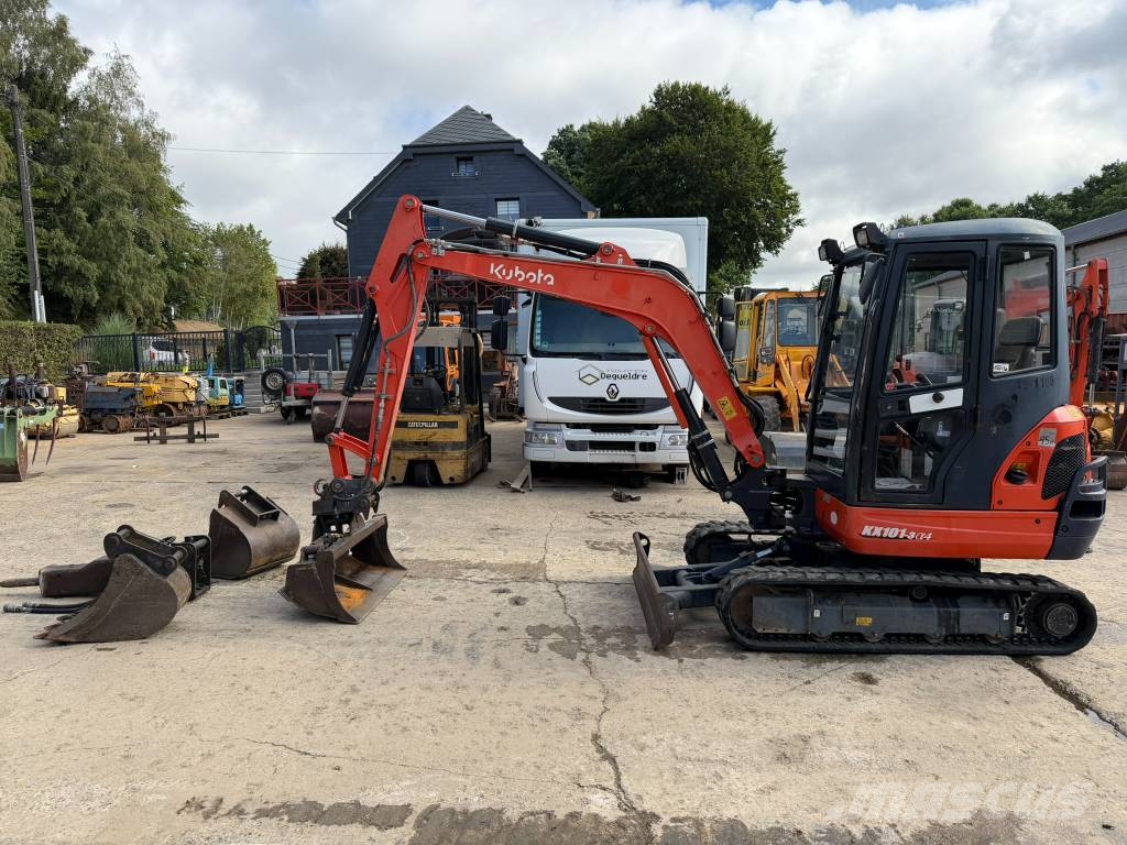 Kubota KX 101-3 A 4 Miniescavadeiras < 7t (Mini escavadeiras)
