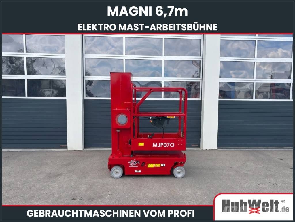 Magni MJP07OF - 6,70m Elektro Mastarbeitsbühne Plataformas tijera