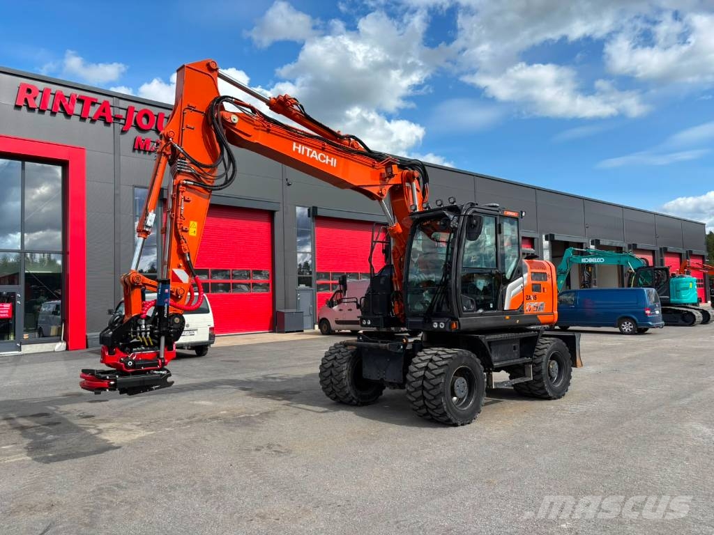Hitachi ZX 175 W-7 / Pyörittäjä, Rasvari, Stage V حفارات بعجل