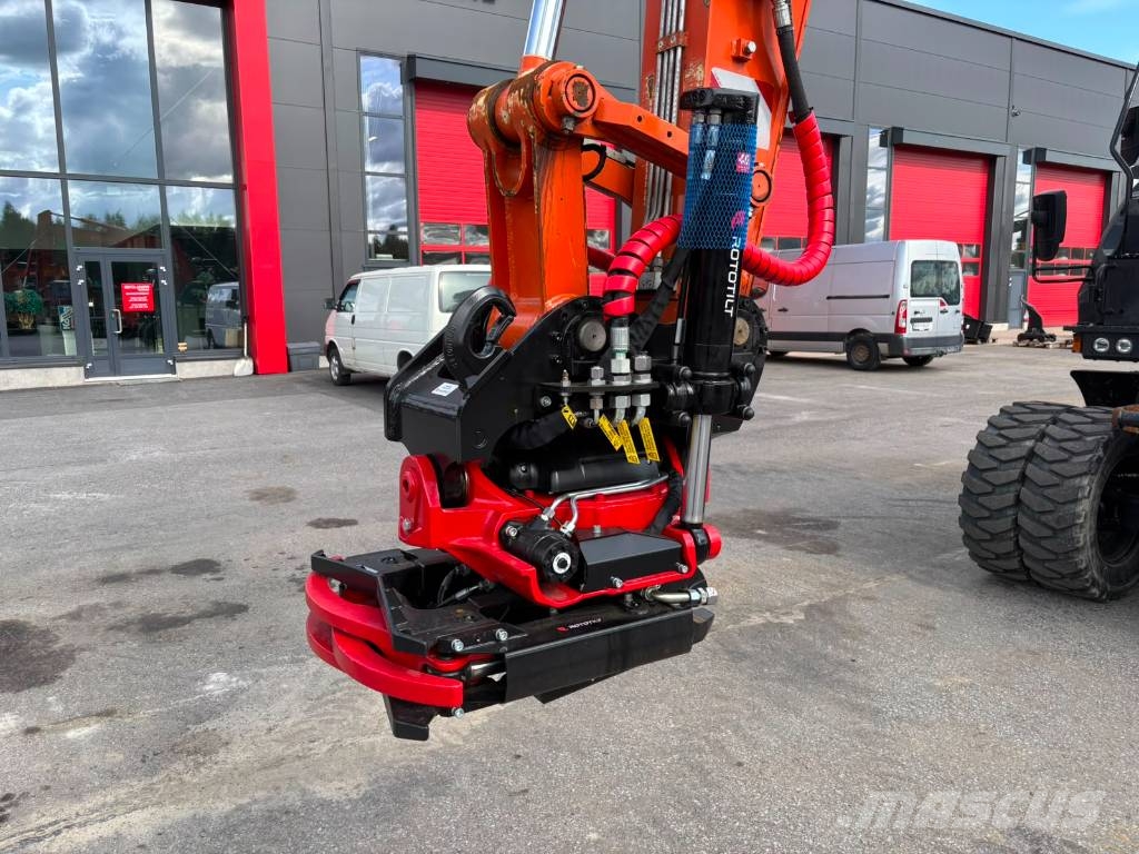 Hitachi ZX 175 W-7 / Pyörittäjä, Rasvari, Stage V حفارات بعجل