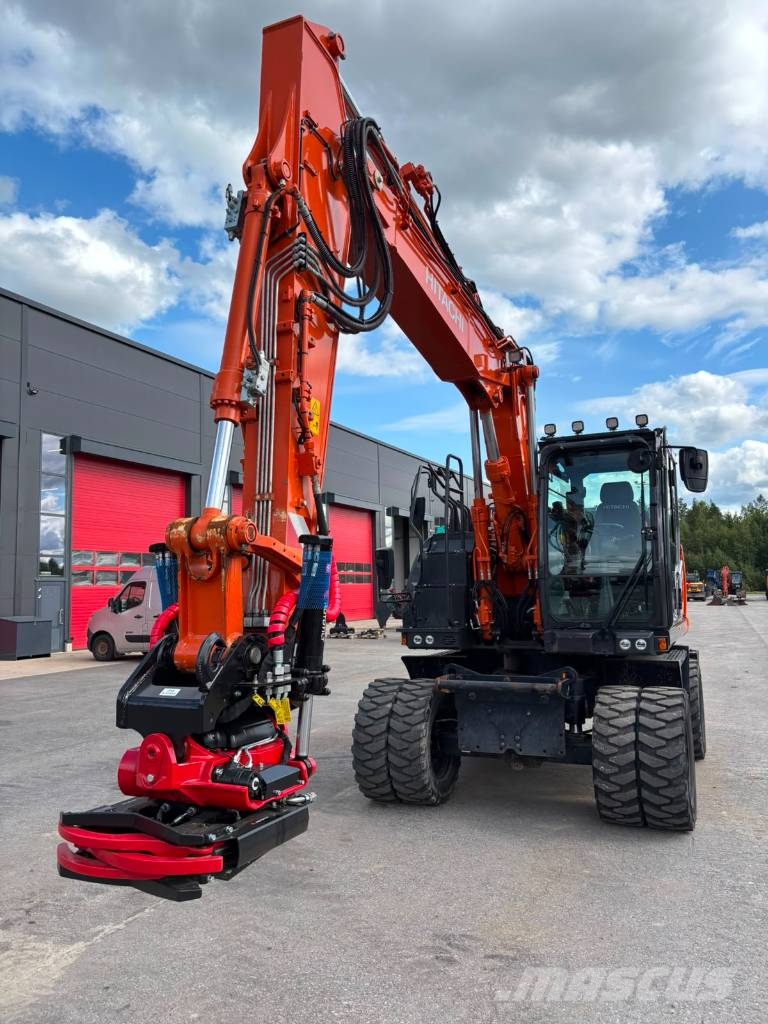 Hitachi ZX 175 W-7 / Pyörittäjä, Rasvari, Stage V حفارات بعجل