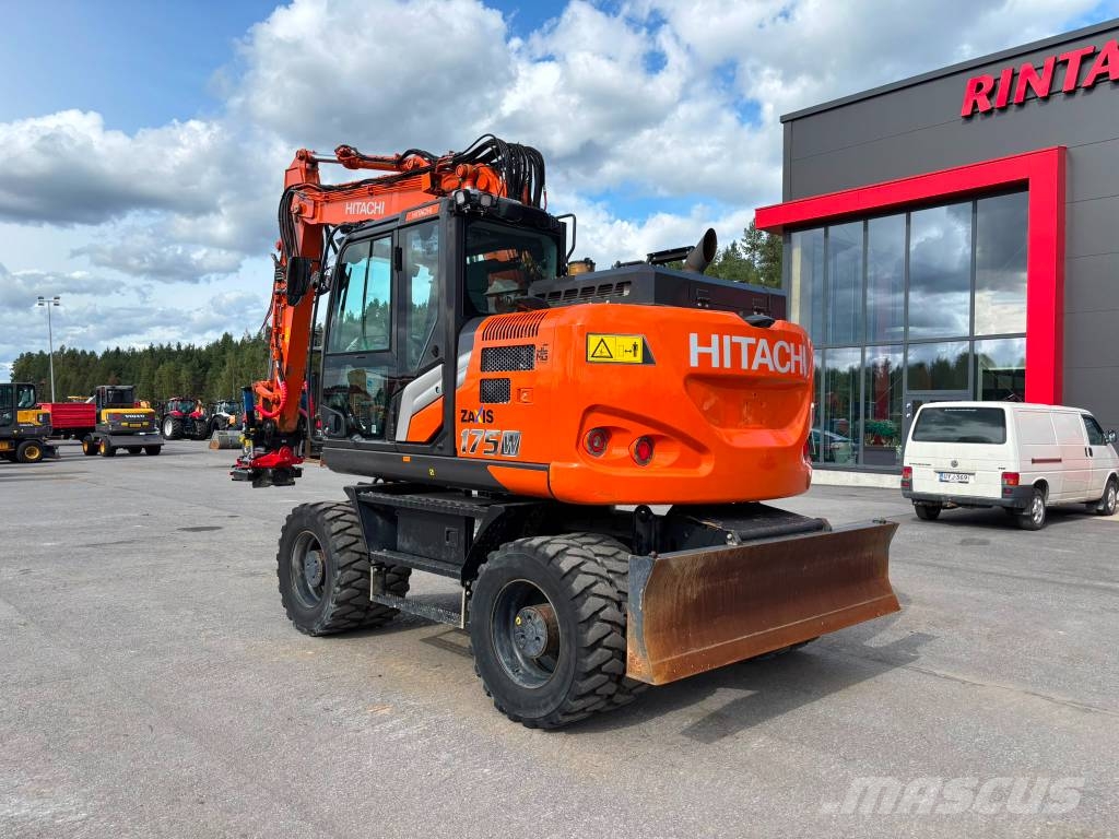 Hitachi ZX 175 W-7 / Pyörittäjä, Rasvari, Stage V حفارات بعجل