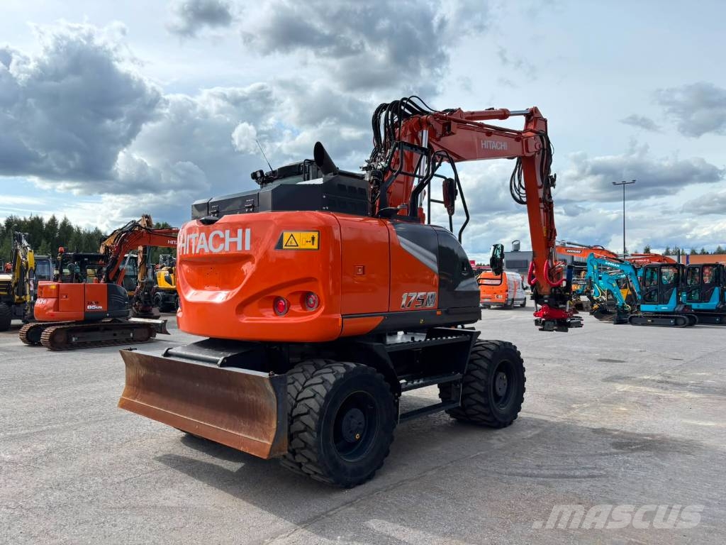 Hitachi ZX 175 W-7 / Pyörittäjä, Rasvari, Stage V حفارات بعجل