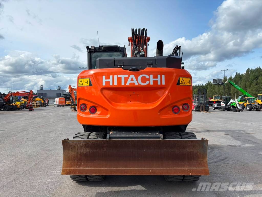 Hitachi ZX 175 W-7 / Pyörittäjä, Rasvari, Stage V حفارات بعجل
