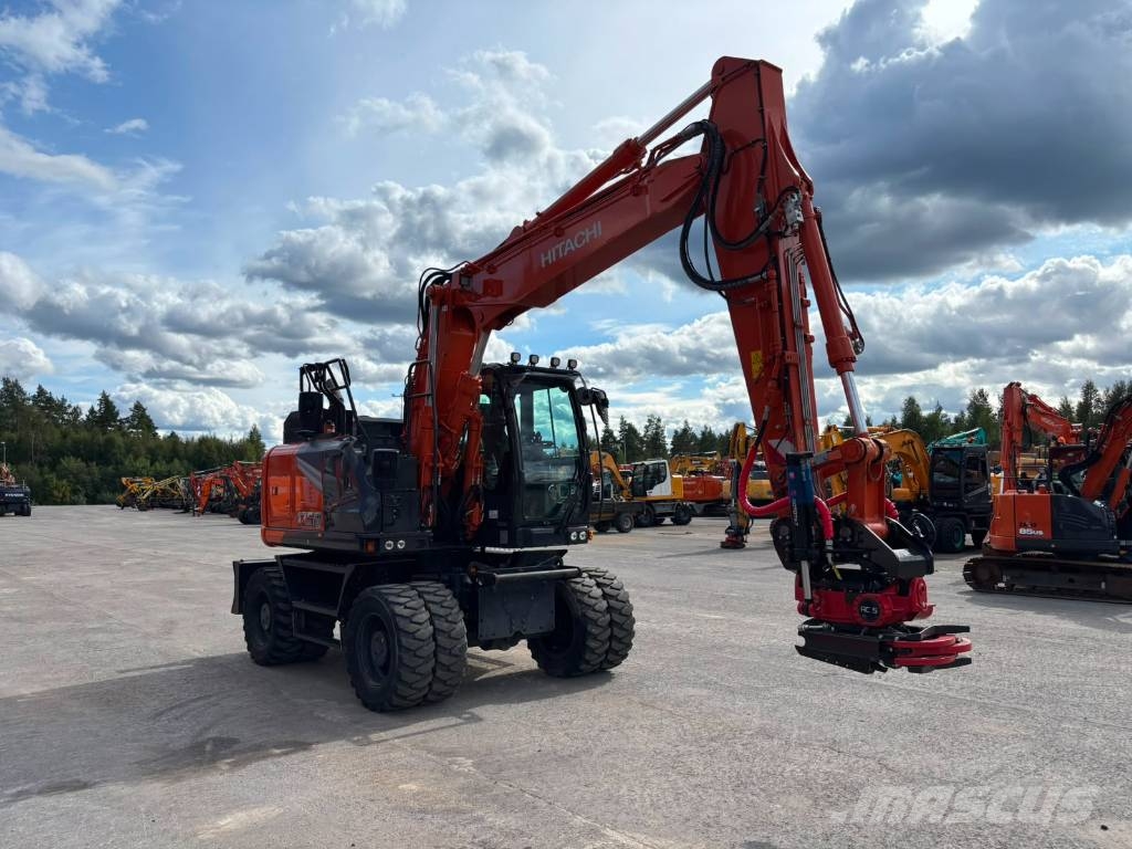 Hitachi ZX 175 W-7 / Pyörittäjä, Rasvari, Stage V حفارات بعجل
