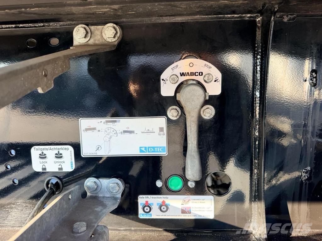 D-tec FLEXLINER, FL-3-S lift as, alcoa, vloeistof dicht نصف مقطورات قلابة