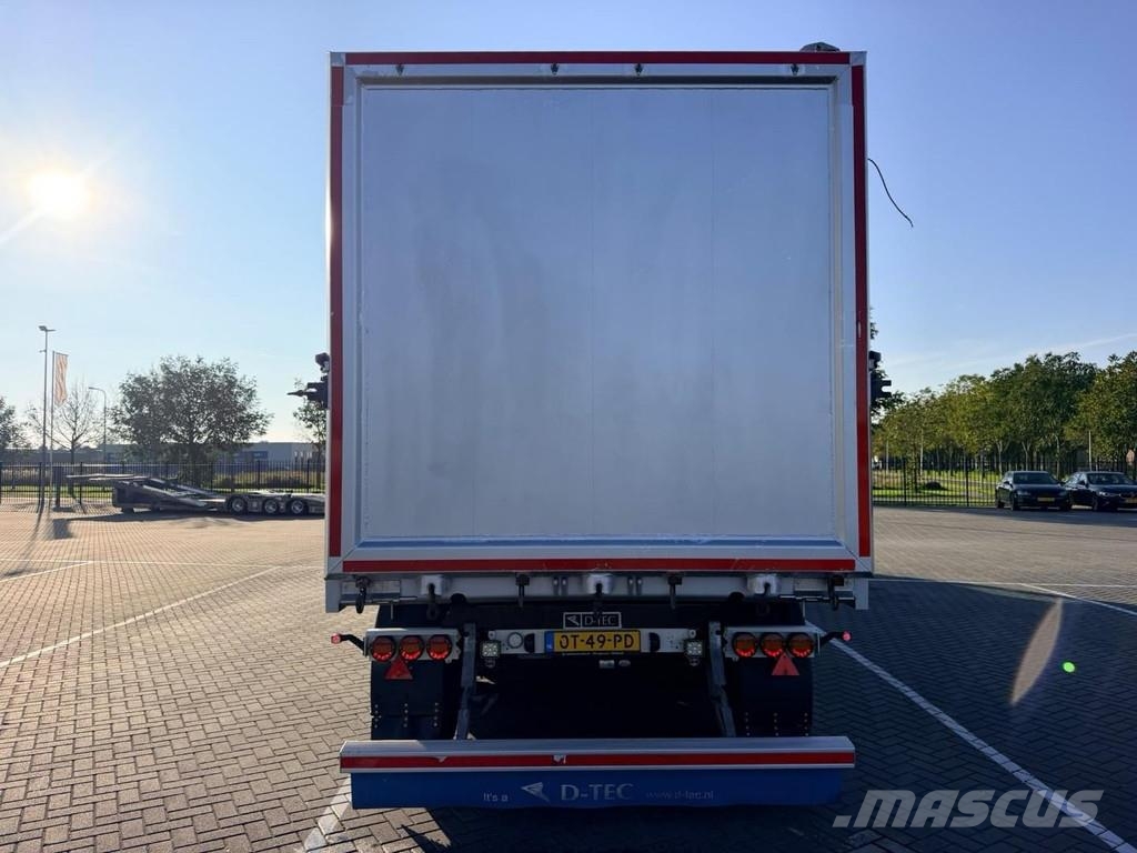 D-tec FLEXLINER, FL-3-S lift as, alcoa, vloeistof dicht نصف مقطورات قلابة