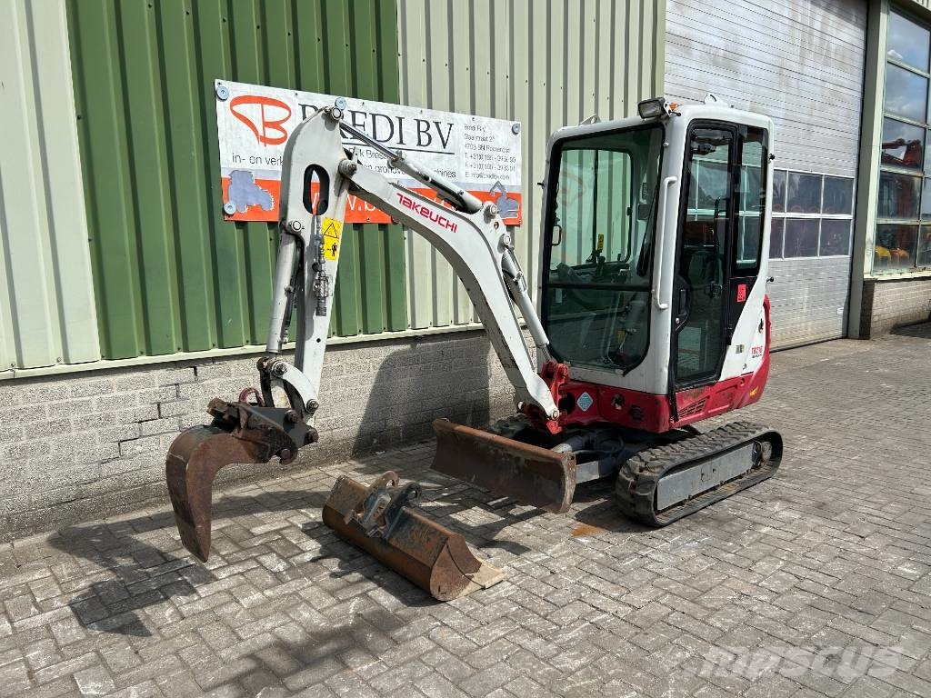 Takeuchi tb 216 Mini ekskavatörler, 7 tona dek