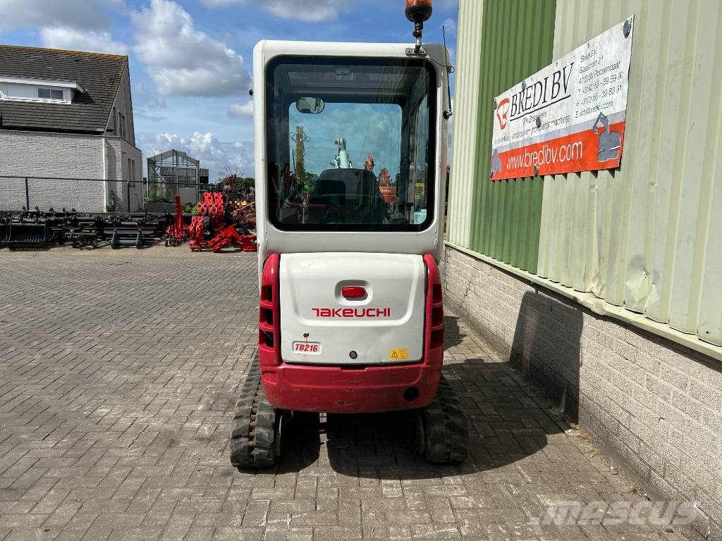 Takeuchi tb 216 Mini ekskavatörler, 7 tona dek
