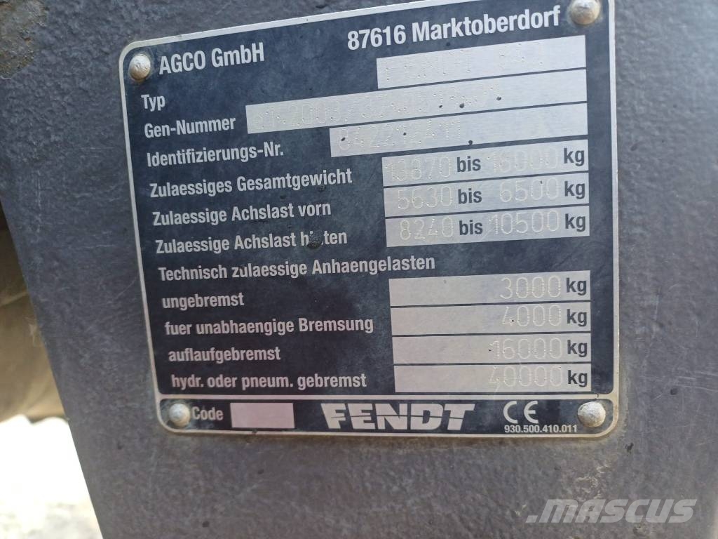 Fendt 828 Profi Plus Tractoren