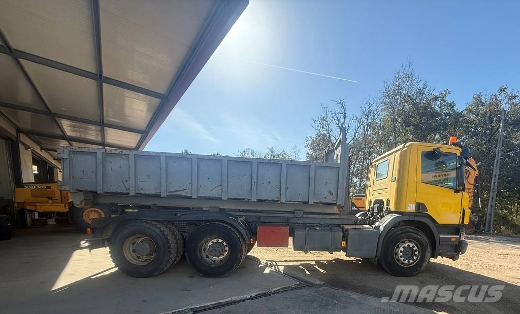 Scania P 380, 6x4 Camiones elevadores de gancho