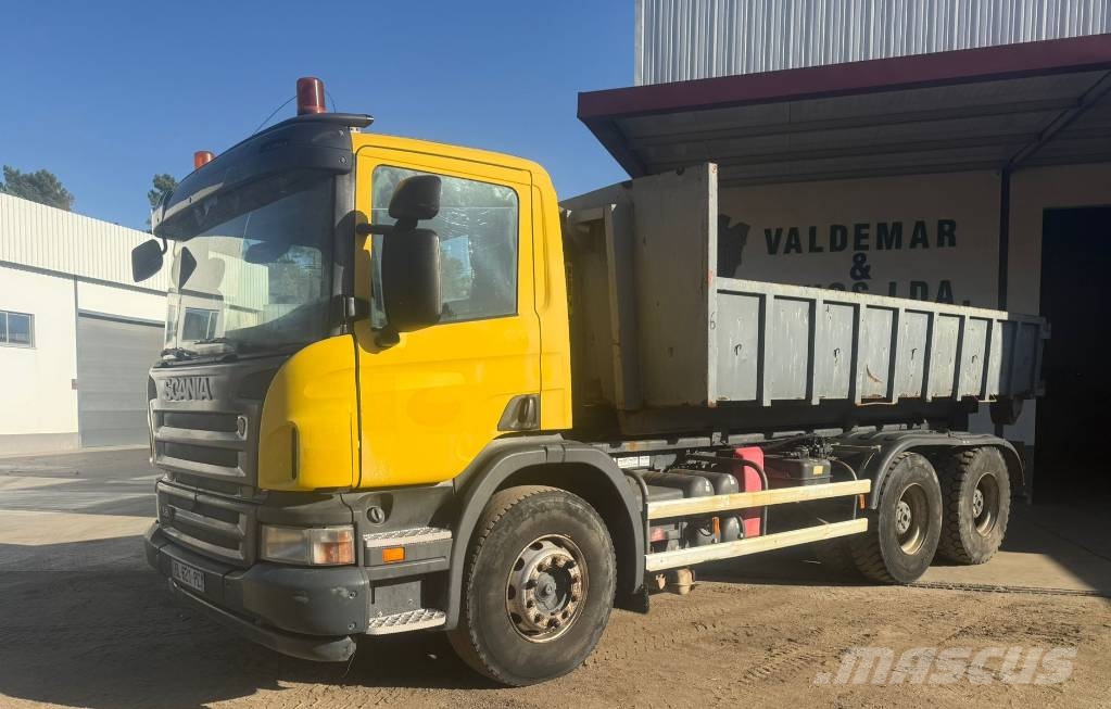 Scania P 380, 6x4 Camiones elevadores de gancho
