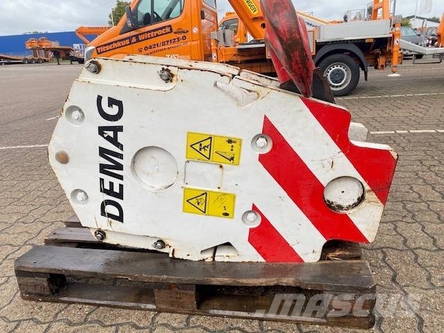 Terex Demag 80t hook block 3-sheaves, 21mm Crane parts and equipment