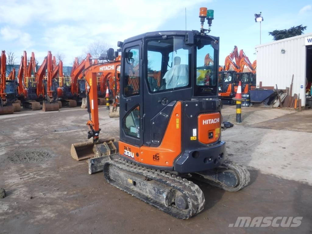 Hitachi ZX 33 U-6, 2023, Luton, Bedfordshire, United Kingdom