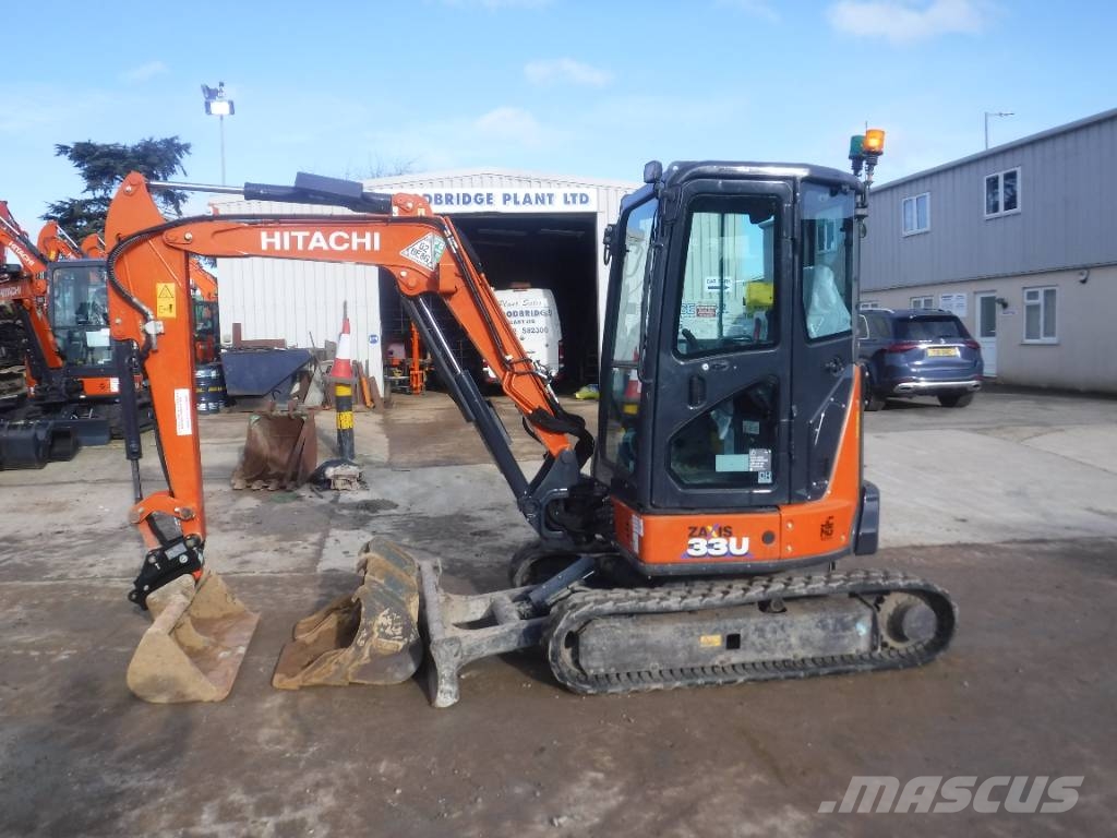 Hitachi ZX 33 U-6, 2023, Luton, Bedfordshire, United Kingdom
