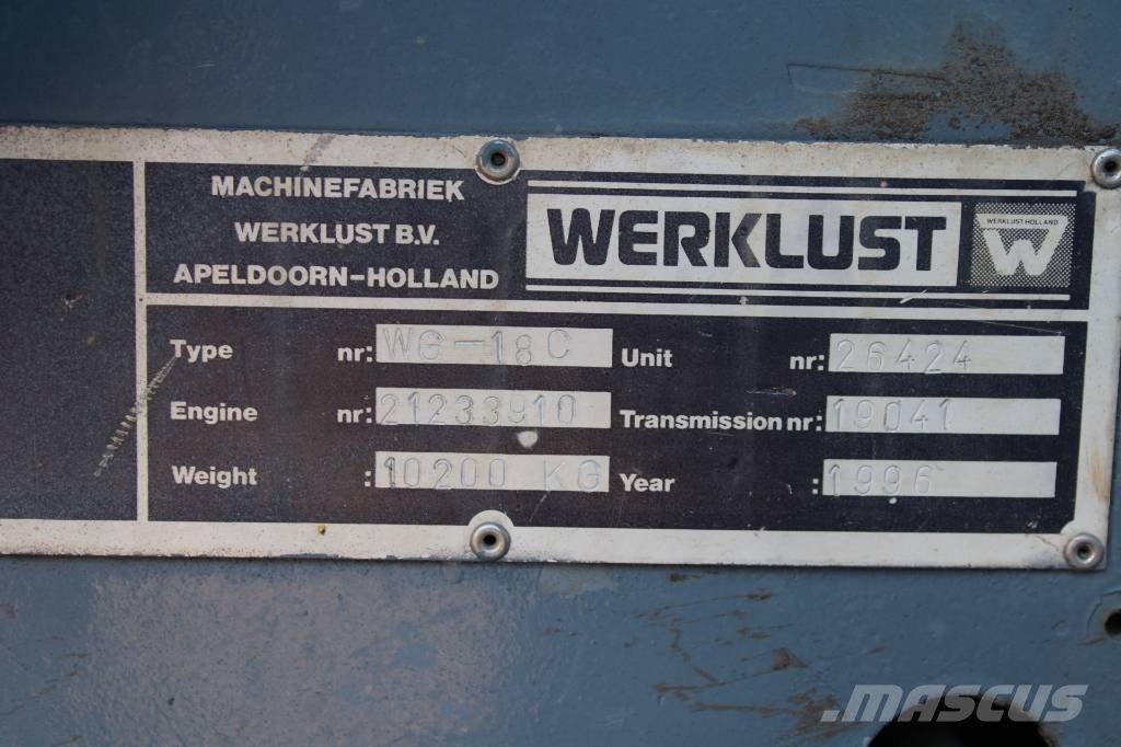 Werklust WG 18 C Wheel loaders