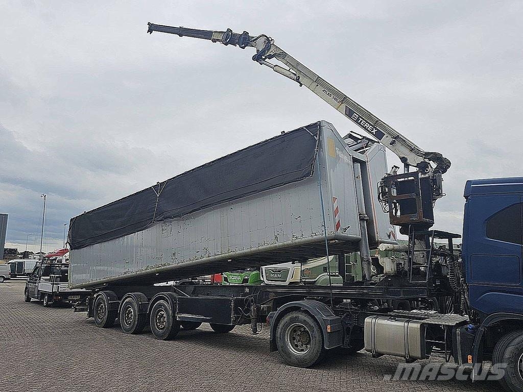 H & W HWDKSK38 ATLAS 145.2 CRANE Naczepy wywrotki / wanny